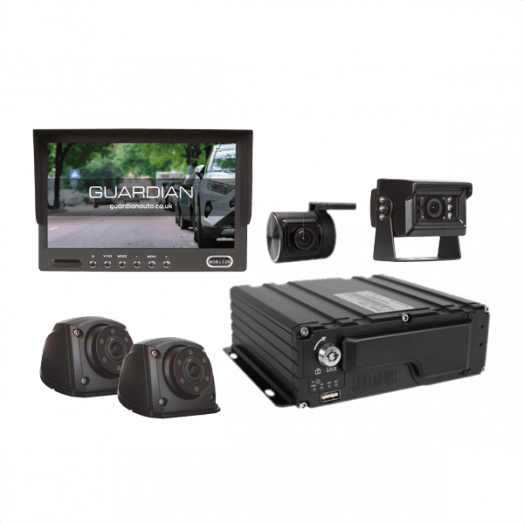 4 Camera CCTV Kit