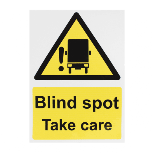 A3 Blind Spot Sign