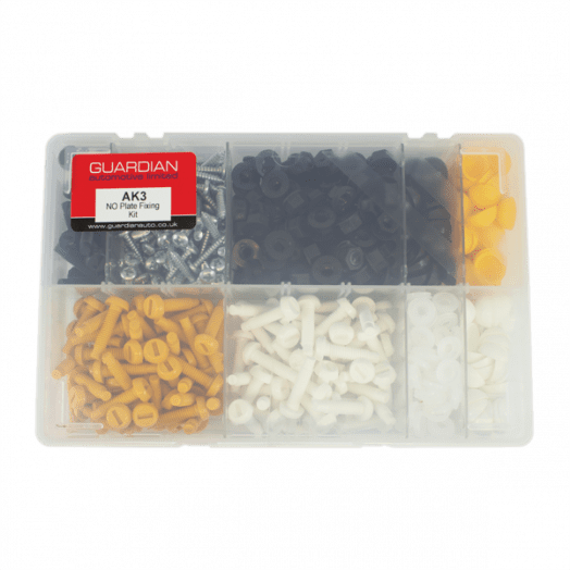 Number Plate Fixing Kit