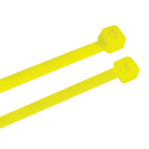 Fluorescent Col Cable Ties 140x