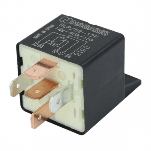 12v Relay 40/15 Amp