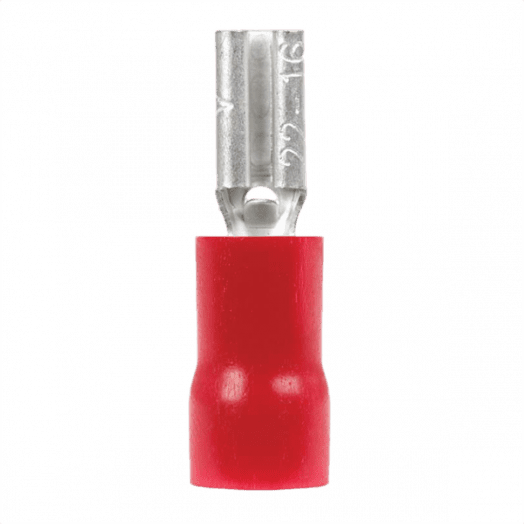 Red Push On 2.8mm