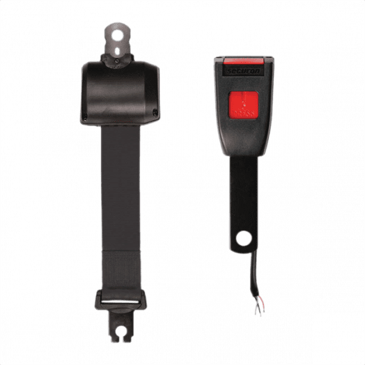 Securon Black Seat Belt