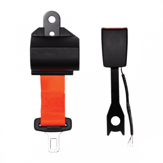 Orange Seat Belt