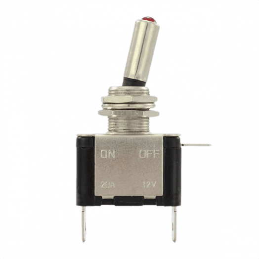 Heavy Duty ON/OFF Toggle Switch with LED Illumination