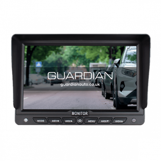 7" AHD Monitor 12-24v 4 Channel