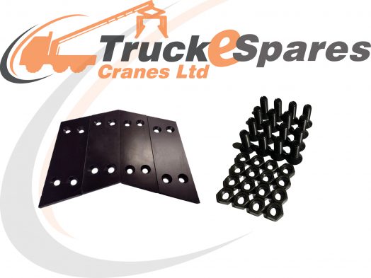 CUTTING EDGES / BUCKET BLADES 12.5MM SIDE KIT WITH BOLTS