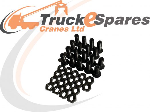 M16 BUCKET BLADE BOLT & NUT FRONT KIT 18 PACK