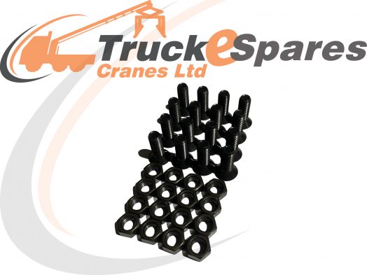 M16 BUCKET BLADE BOLT & NUT SIDE KIT 16 PACK