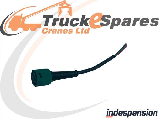 PLUG CONNECTOR RH ROUND GREEEN 5 PIN