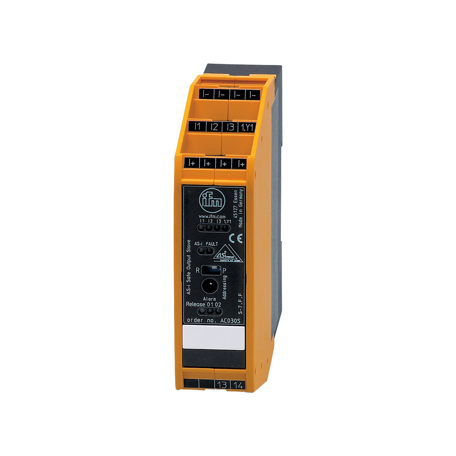 IFM Safe AS-Interface control cabinet module – Safe AS-Interface control cabinet module (AC030S)