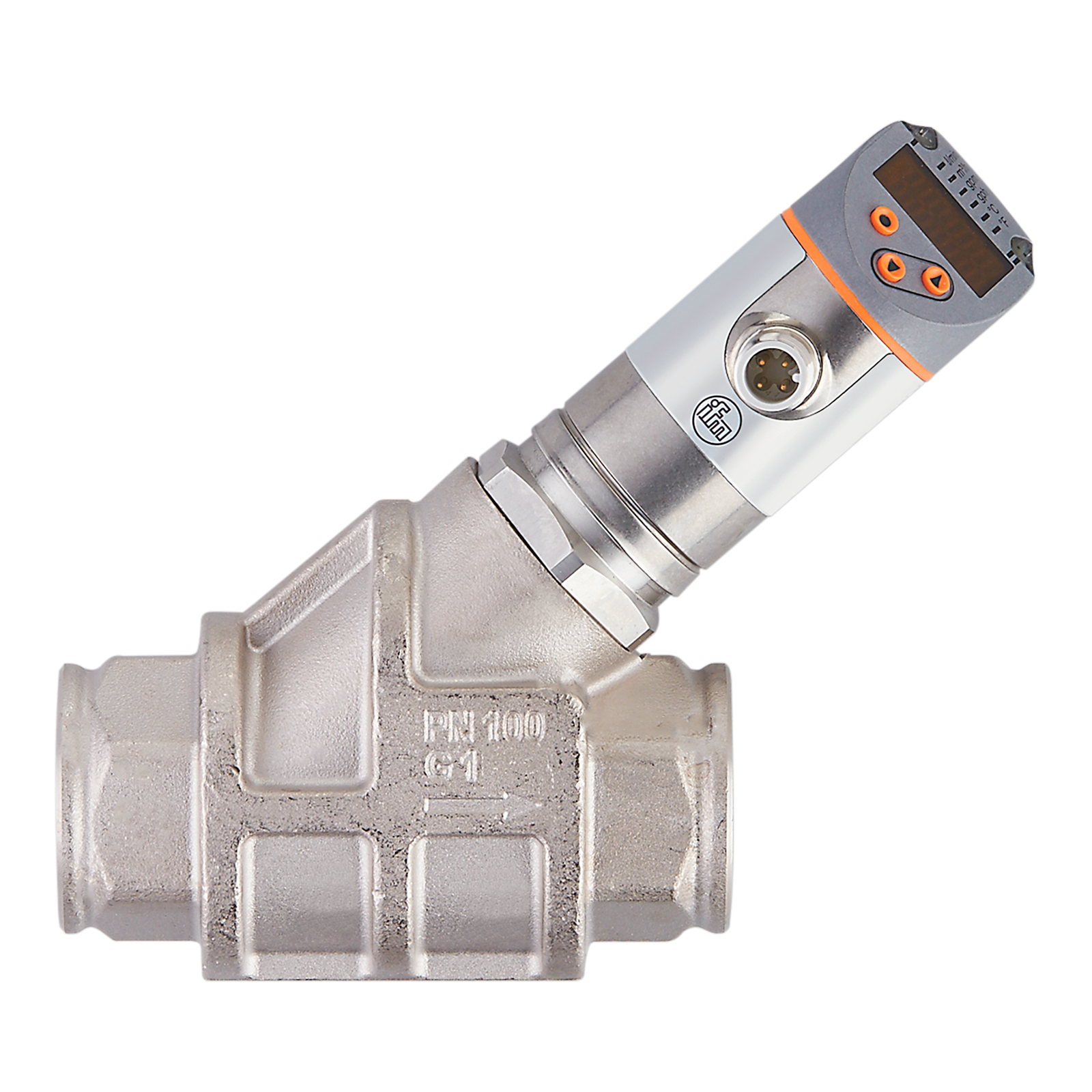 IFM IO-Link Component – Flow meter with integrated backflow prevention and display (SB1246)