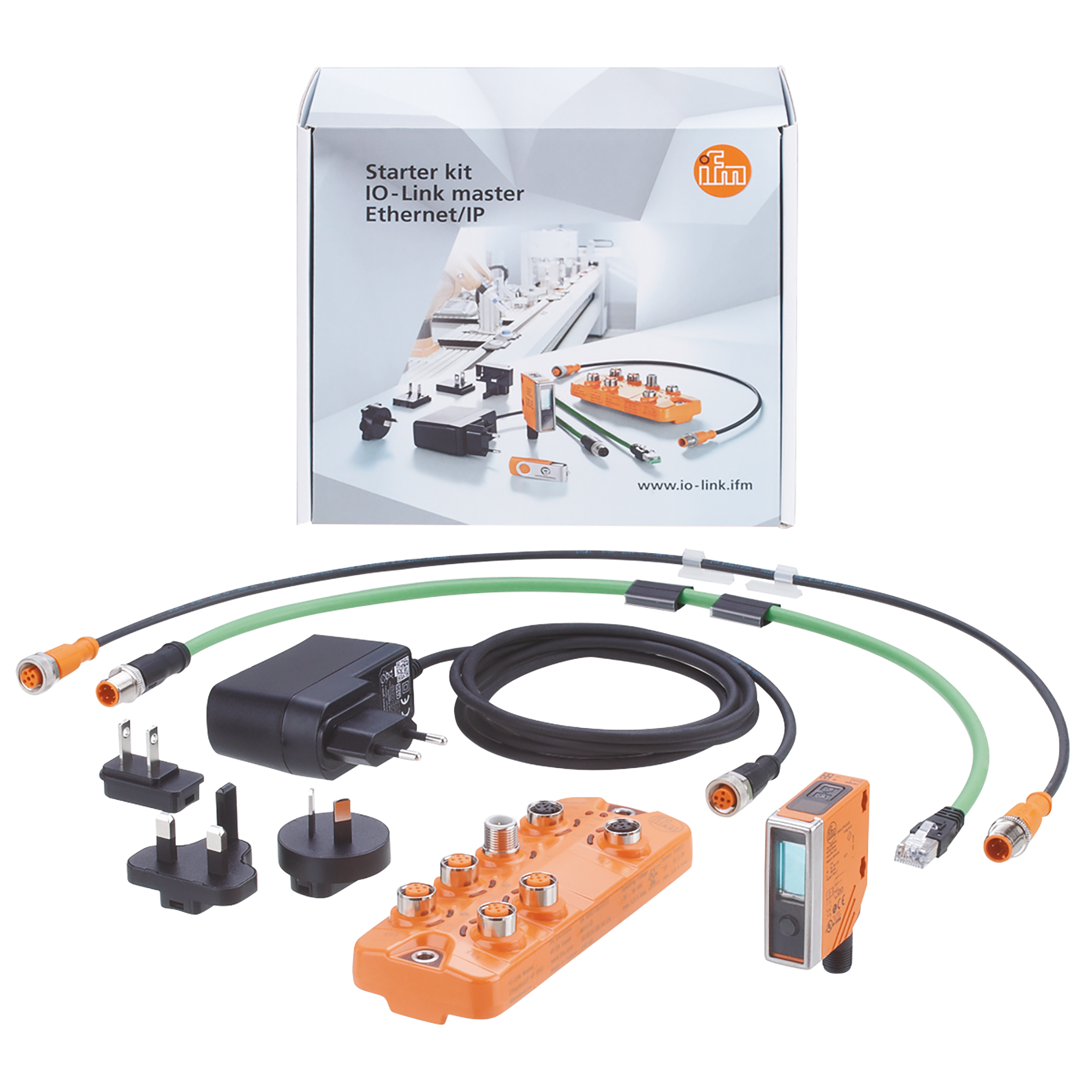 IFM IO-Link Component – IO-Link master starter kit - EtherNet/IP ...